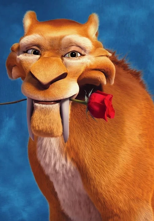 Tigre dai denti a sciabola e guida canina