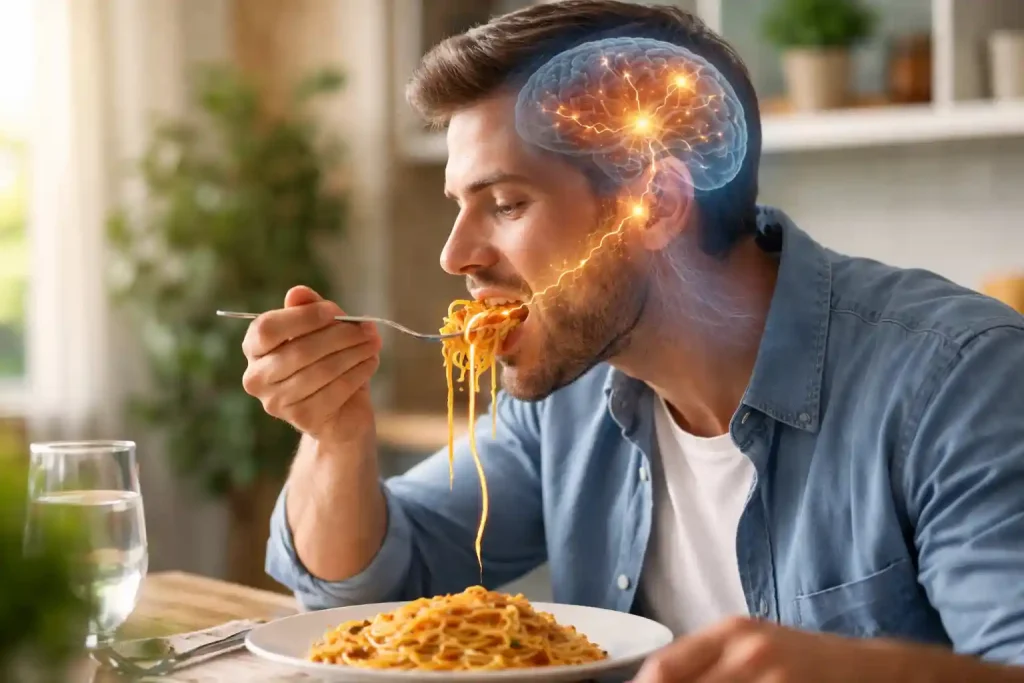 una masticazione corretta fa bene al cervello